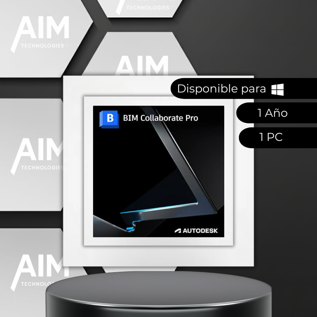 Autodesk BIM Collaborate Pro Comercial – Suscripción 1 Año
